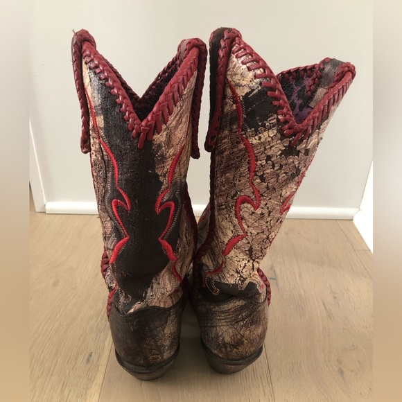 Lucchese Charlie 1 Horse Boots / Size 6.5 - Picture 4 of 6